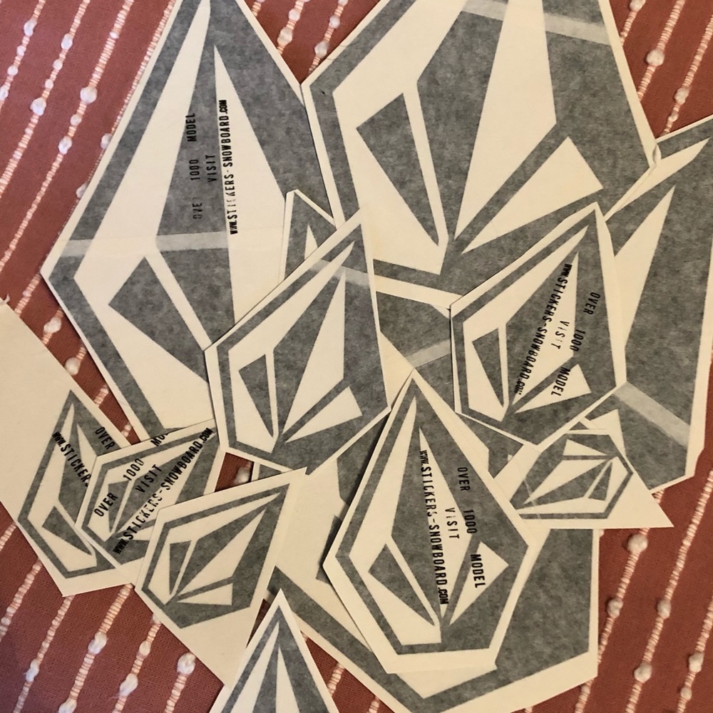 Volcom decals/stickers